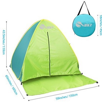Tenda classica da campeggio con protezione uv portatile | Grandi Sconti | Tende per campeggio a casetta