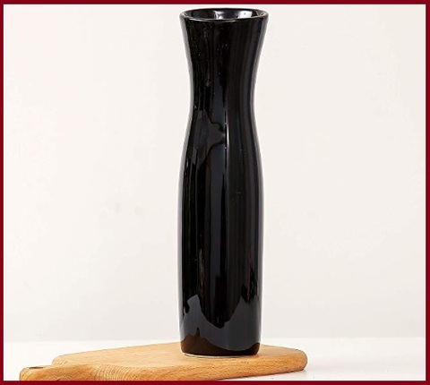 Vaso nero moderno alto | Grandi Sconti | vasi