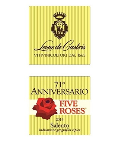 Vino five roses da 750 ml del 2015 | Grandi Sconti | Confezione regalo vino di qualità