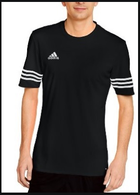 T shirt classica sportiva adidas calcio