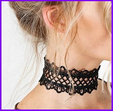 Accessori Donna Collane In Pizzo