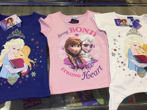 T-shirt Frozen Varie Stampe