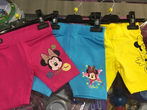 Leggings con stampa in cotone di minnie | Grandi Sconti | ABBIGLIAMENTO BAMBINO 0 - 16 ANNI