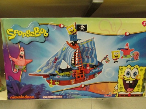 Nave pirata di spongebob