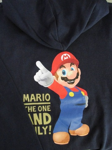 Felpa Con Cappuccio Super Mario