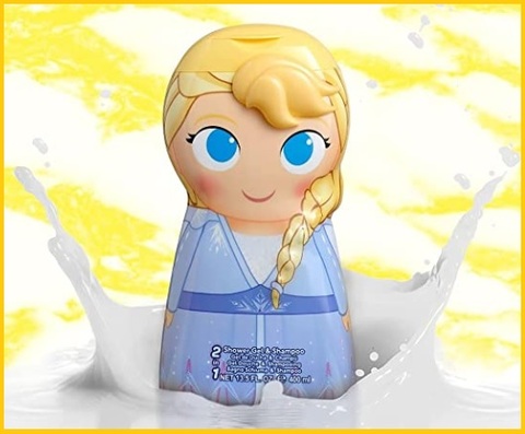 Vari bagnoschiuma personaggi disney