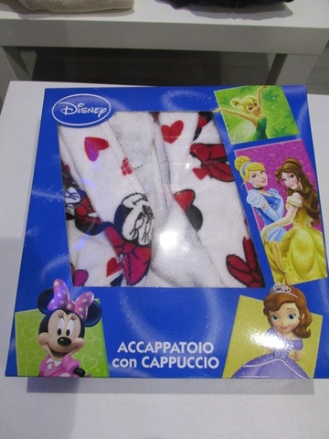 Accappatoio Disney Di Minnie 3-8 Anni
