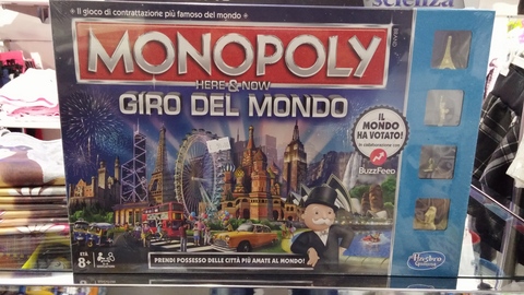 Monopoly giro del mondo | Grandi Sconti | ABBIGLIAMENTO BAMBINO 0 - 16 ANNI