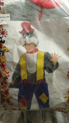 Gatto Di Pinocchio Costume Di Carnevale
