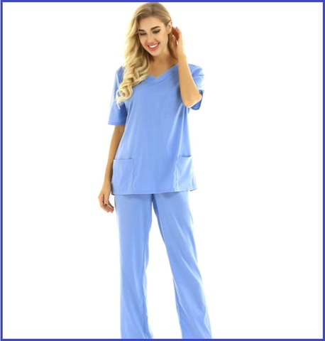 Abbigliamento Da Lavoro Sanitario Azzurra