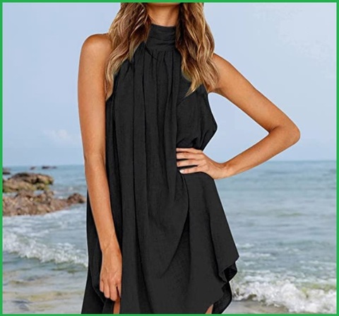Vestito longuette nero elegante | Grandi Sconti | Abbigliamento elegante