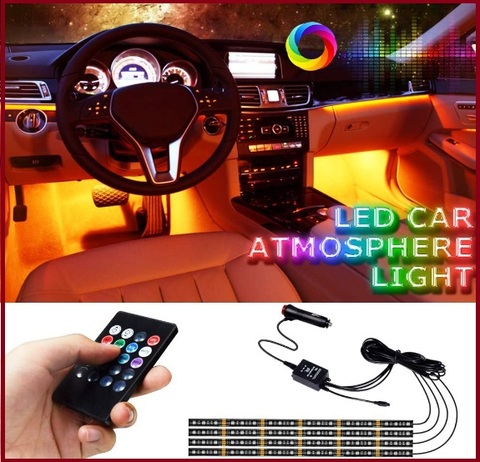 Accessori led per auto colorati