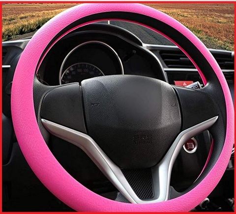Accessori auto donna rosa