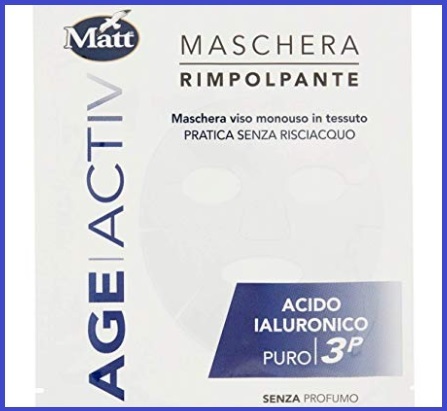 Acido ialuronico maschera professionale