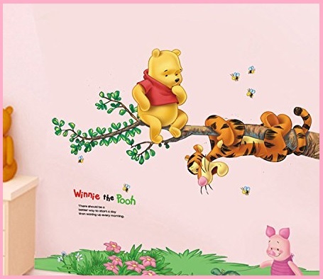 Adesivi murali bambini winnie the pooh