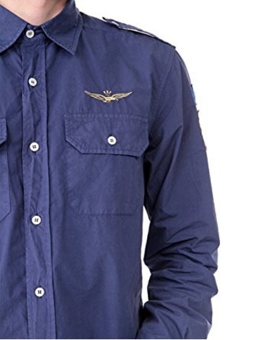 Camicia aeronautica militare cotone uomo