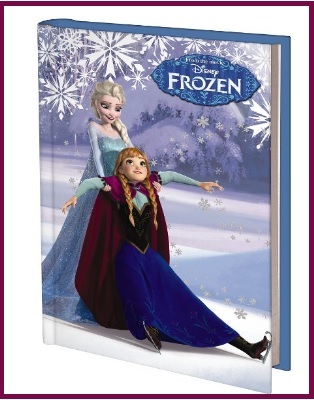 Diario scuola di frozen da 10 mesi