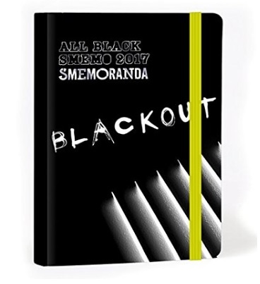 Diario all black smemoranda per la scuola