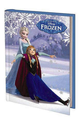 Diario per la scuola del famoso cartone frozen