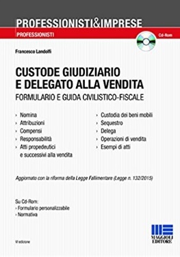 Manuale Con Cd Custode Giudiziario