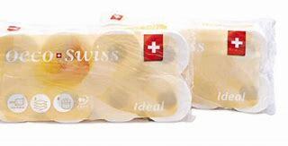 Carta igienica " oeco swiss " ideal 3veli promozione