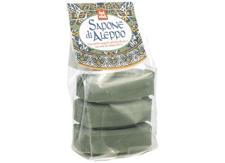 3 saponette di aleppo da 125 gr