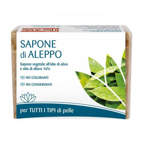 Sapone d'aleppo olio di oliva e alloro