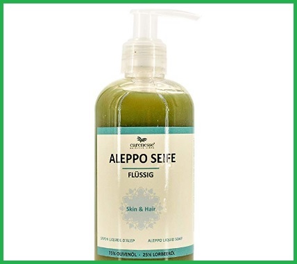 Sapone d'aleppo liquido