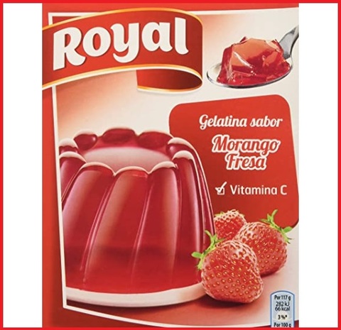 Gelatine Frutta Gusto Fragola