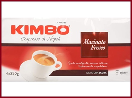 Caffè macinato kimbo