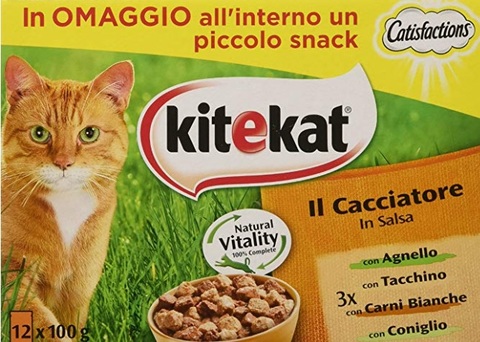 Cibi in scatola per gatti