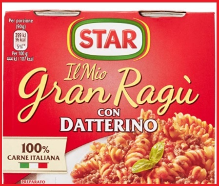 Sughi pronti ragù star | Grandi Sconti | Prodotti alimentari da mangiare