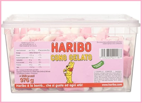 Marshmallow haribo confezione 200