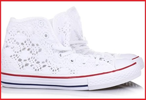 Scarpe all star con pizzo