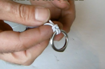 Come annodare un anello al cordino per collana 2 modi facili