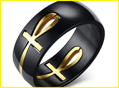 Anello egiziano inossidabile