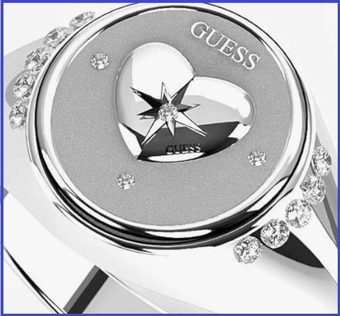 Anello guess acciaio | Grandi Sconti | anelli ideali e perfetti per un regalo