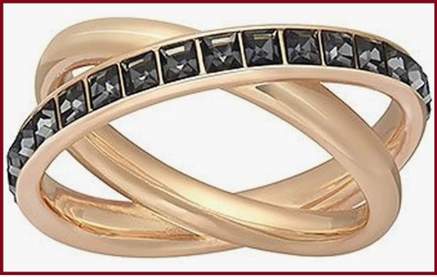 Anello Swarovski Nero