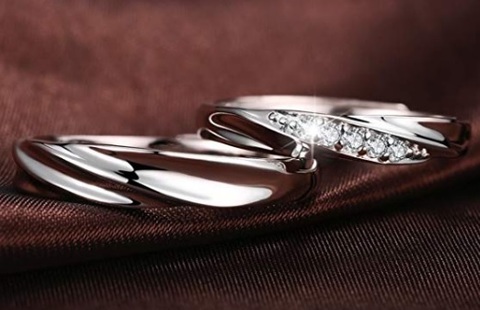 Anelli Di Fidanzamento Coppia Argento
