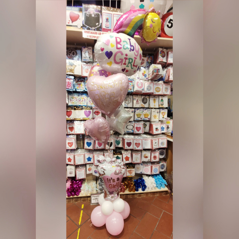 Decorazione di palloncini per nascita baby girl | Grandi Sconti | Apollo -  Il tuo dream shop a Lugano