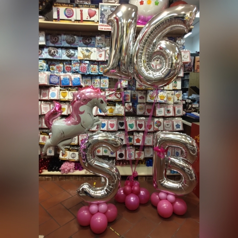 Decorazione di palloncini con lettere iniziali | Grandi Sconti | Apollo -  Il tuo dream shop a Lugano