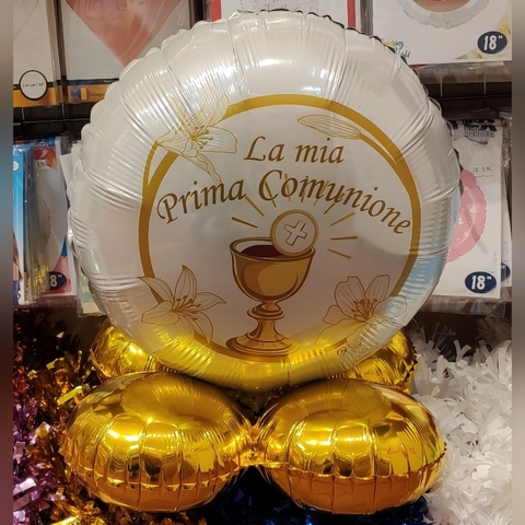 Centrotavola con palloncino per la prima comunione | Grandi Sconti | Apollo -  Il tuo dream shop a Lugano