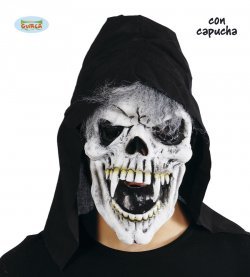 Maschera di halloween scheletro