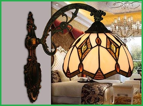 Applique Tiffany Girasole In Vetro