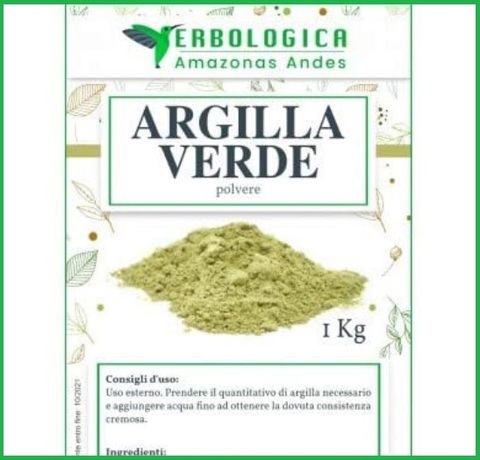 Argilla verde antinfiammatoria | Grandi Sconti | Dove comprare Argilla online