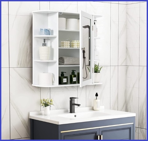 Armadio Con Specchio Per Bagno