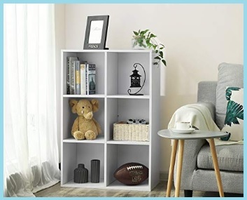 Scaffale legno bianco