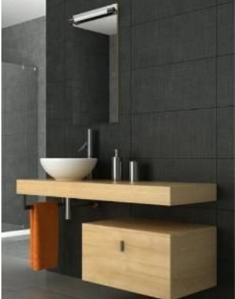 Mobili Sospesi In Stile Minimalista Per Il Bagno