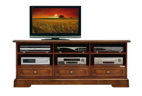 Mobile In Legno Classico Per Il Soggiorno Porta Tv