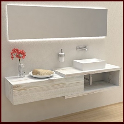 Pareti attrezzate arredo bagno